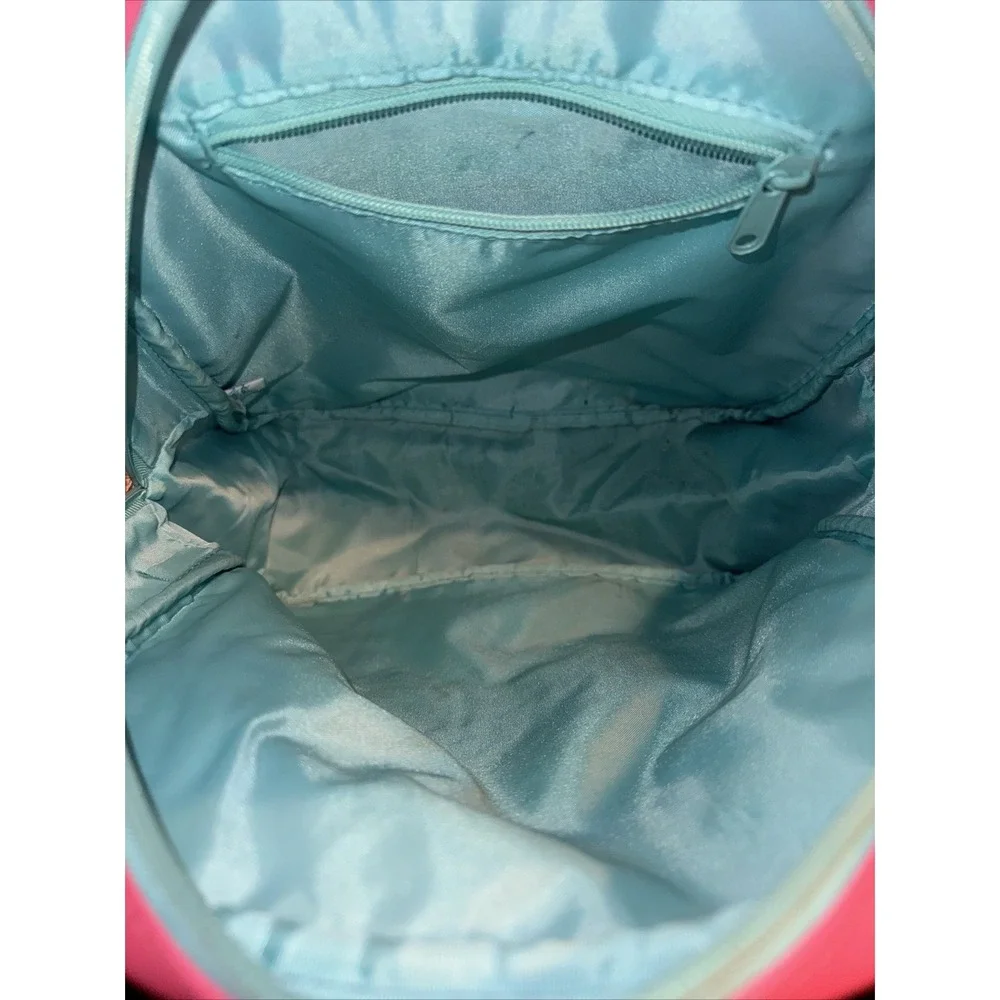 Stephen Joseph Mermaid Backpack Pink Glitter Faux Leather Preschool Cute 13 X 11